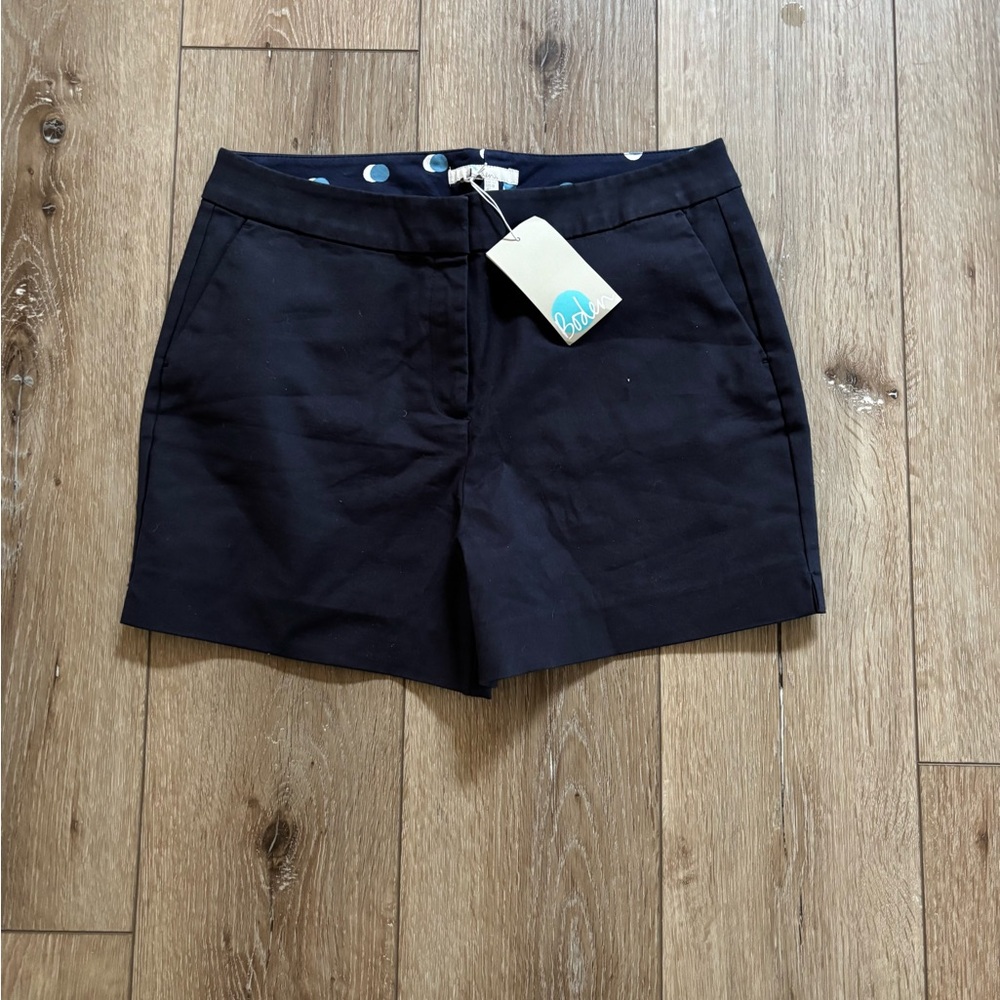 Boden Navy Women's Tailored Shorts